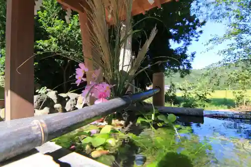 高司神社〜むすびの神の鎮まる社〜の手水