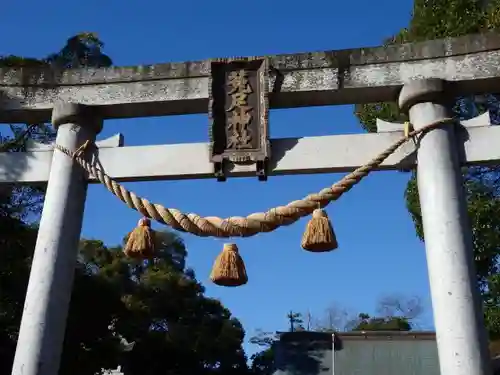 菟足神社の鳥居