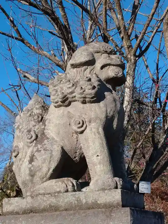 境香取神社の狛犬