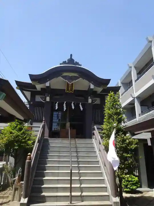 神楽坂若宮八幡神社の本殿・本堂