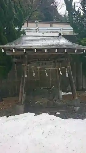 温泉神社の手水舎