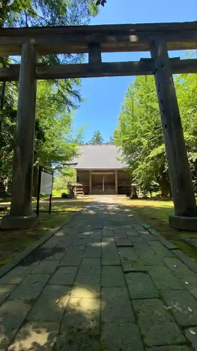 鳥海山大物忌神社蕨岡口ノ宮(山形県)