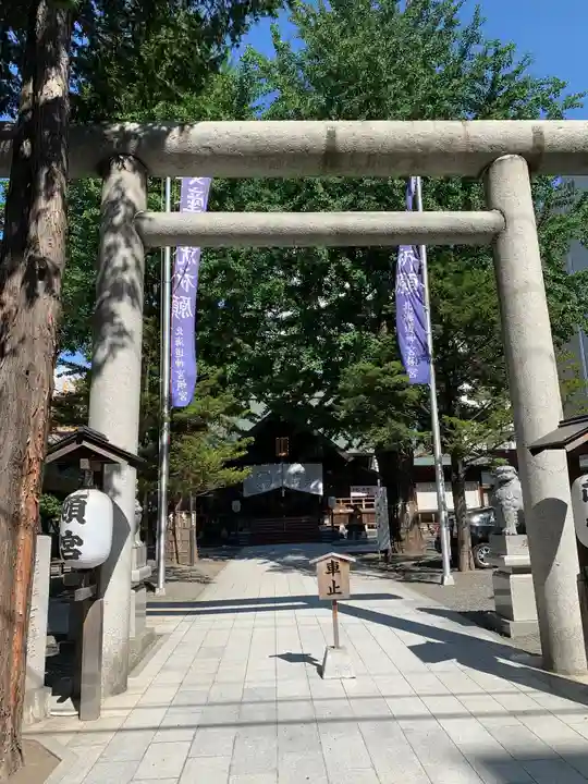 北海道神宮頓宮の鳥居
