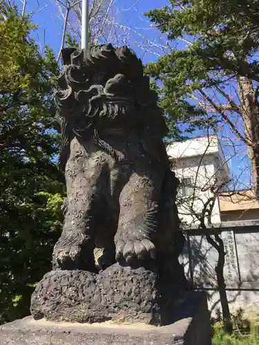 篠路神社の狛犬