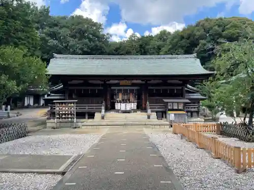 上地八幡宮の本殿・本堂