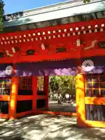 葛飾八幡宮の山門・神門