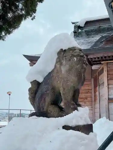 二荒神社の狛犬