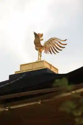 鹿苑寺（金閣寺）の像