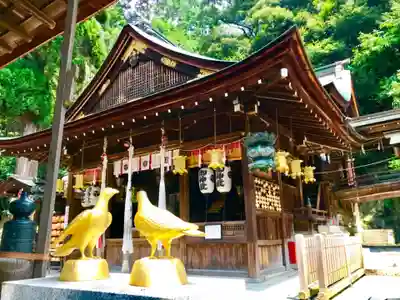 日牟禮八幡宮の本殿・本堂
