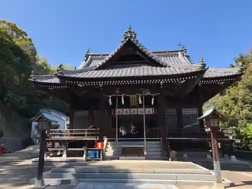 姫坂神社の本殿