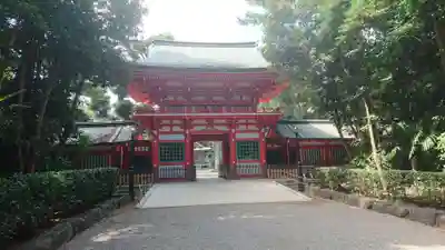井草八幡宮の山門・神門