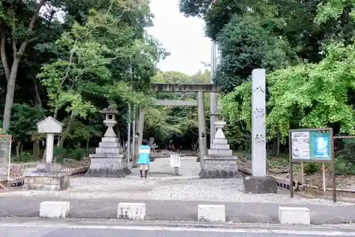 柏井八幡社の鳥居