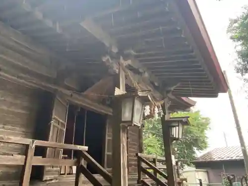 温泉神社の本殿