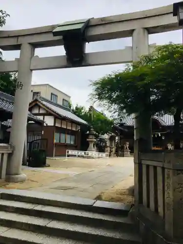 門真神社の鳥居