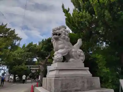 森戸大明神(森戸神社)の狛犬