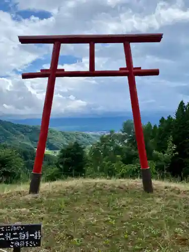 河口浅間神社の鳥居