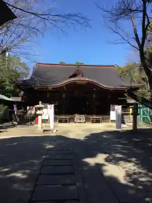 渋谷氷川神社の本殿・本堂