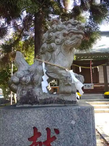 大沼神社の狛犬