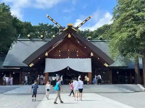 北海道神宮の本殿・本堂