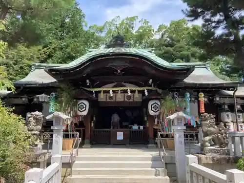 芦屋神社の本殿・本堂
