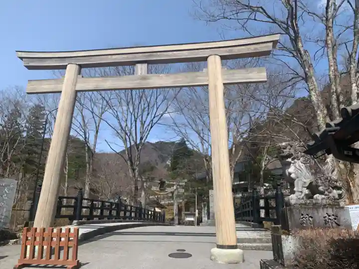 古峯神社の鳥居