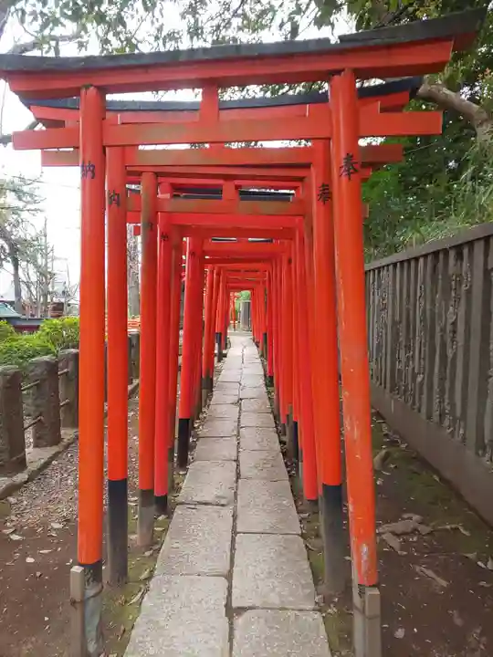 根津神社の鳥居