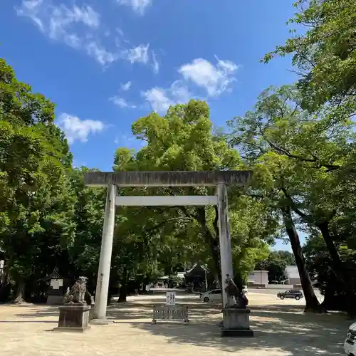 挙母神社の鳥居