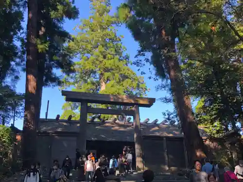 伊勢神宮内宮（皇大神宮）の鳥居