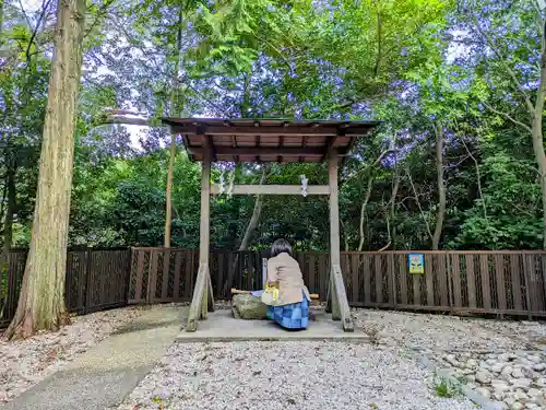 富士社　（富士浅間社）の手水舎