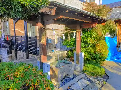 秋葉神社の手水舎