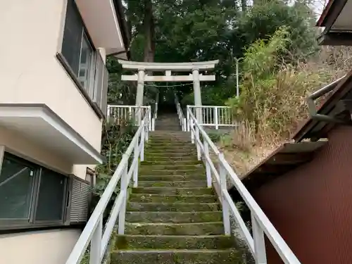 山神神社の鳥居