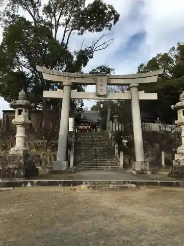 岡崎天満宮の鳥居