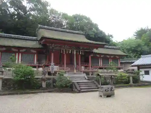 休ヶ岡八幡宮（薬師寺境内社）の本殿