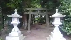 野中春日神社の鳥居