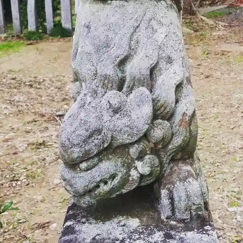 鹿嶋吉田神社の狛犬