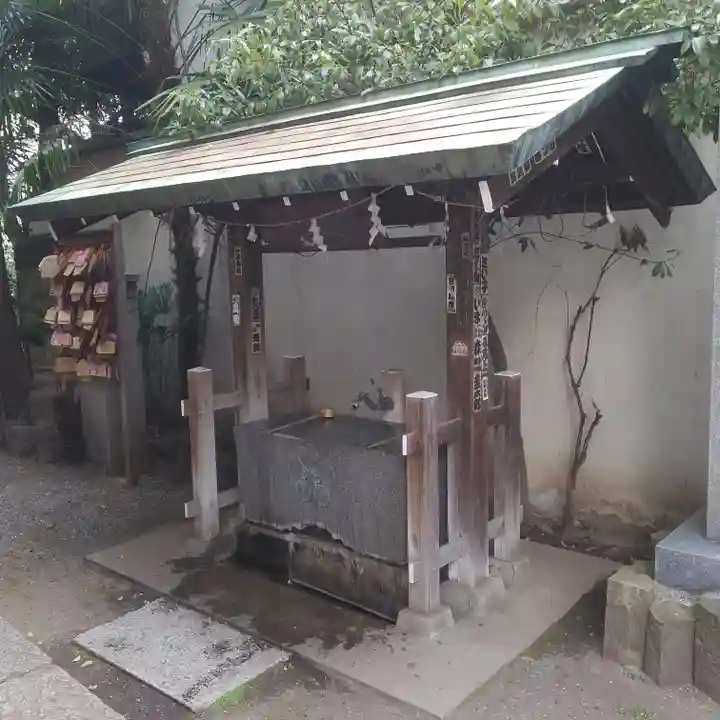 櫻木神社の手水舎