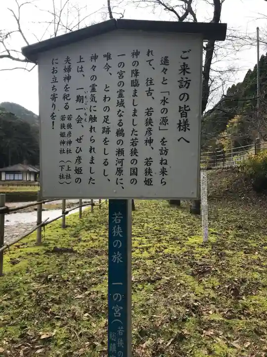 若狭彦神社(上社)の歴史