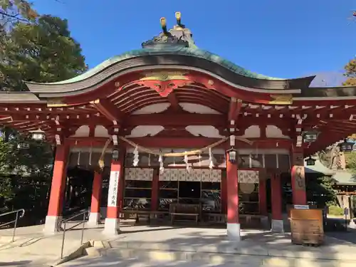 越ヶ谷久伊豆神社の本殿