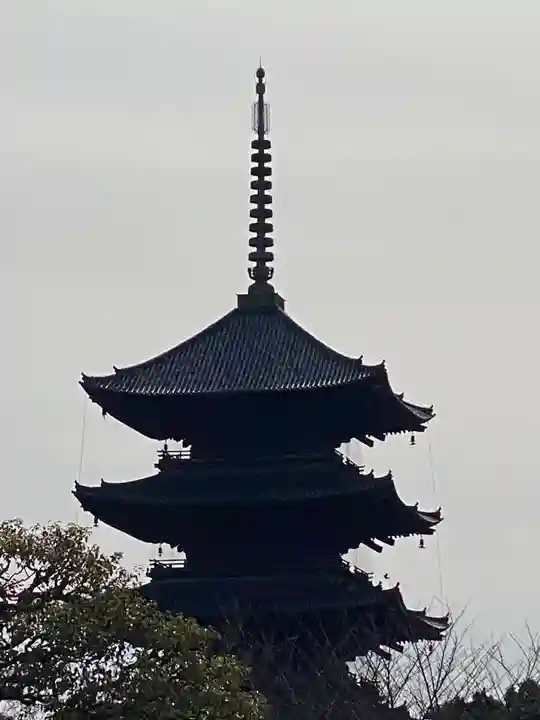 東寺(教王護国寺)の塔