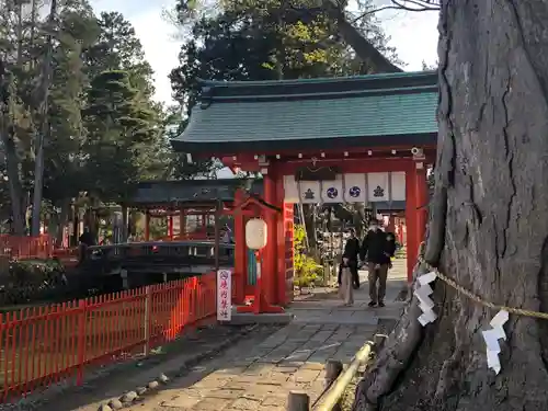 生島足島神社の山門