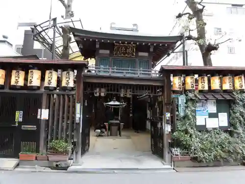 浪速寺の山門・神門