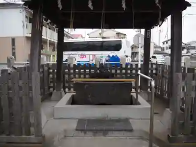 天祖神社の手水舎