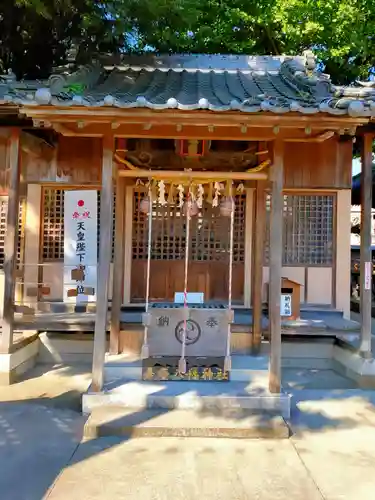 舞台八幡神社の本殿