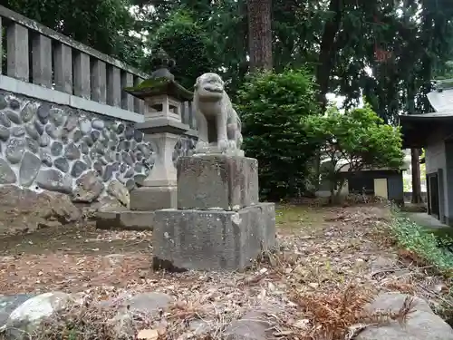 下野國一社八幡宮の狛犬