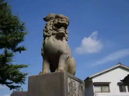 下神明天祖神社の狛犬