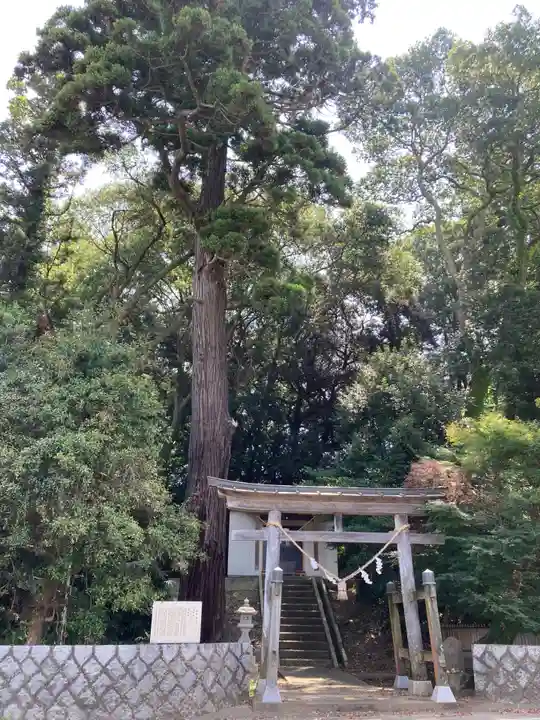 石神社の鳥居