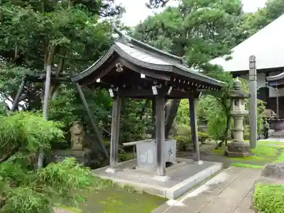 長松寺の手水舎