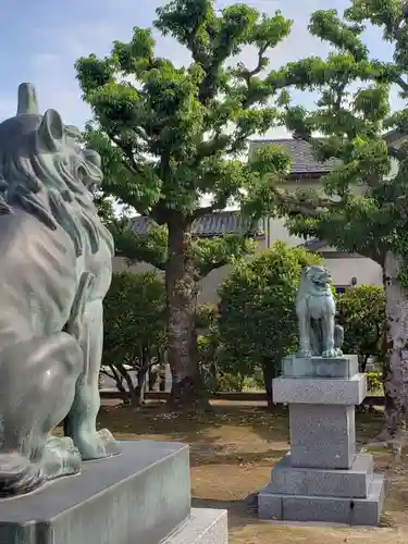 日宮社の狛犬