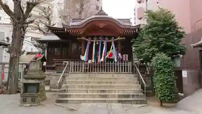 池尻稲荷神社の本殿・本堂