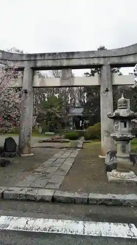 甲斐総社八幡神社の鳥居